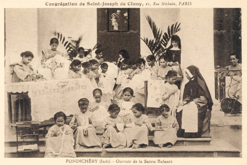 07-16 - Pondichery - ouvroir de la Sainte Enfance